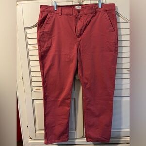 J Crew Vintage Straight Chinos
